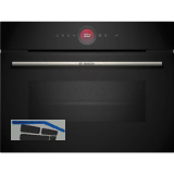 BOSCH Kompakt-Backofen mit Mikrowelle CMG7241B1 Schwarz