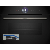 BOSCH Kompakt-Dampfbackofen CSG7361B1 Schwarz