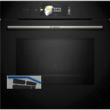 BOSCH Backofen mit Mikrowelle HMG778NB1 Schwarz