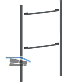 NEFF Flex Design Kit Seamless Combination Z9105AY0, 1050 mm, Anthrazit