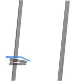 NEFF Flex Design Kit f�r Wandhaube Z91BIE7MY0, Silber