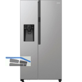 GORENJE Side by Side K�hl-Gefrierkombination NRR9185ESXL Edelstahl