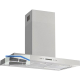 SOLIDO Insel-Dunstabzugshaube IH 694 610 E Edelstahl