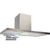 SOLIDO Wand-Dunstabzugshaube KH 17802-1 E Edelstahl