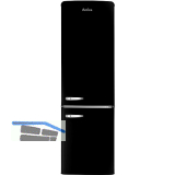 AMICA Retro Stand-K�hl-Gefrierkombination KGCR 387 100 MS Matt Schwarz