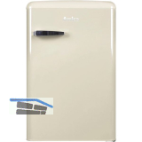 AMICA Retro Stand-K�hlschrank KS 15615 B mit Gefrierfach Creme
