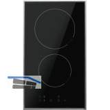 AMICA Kochfeld KMC 13381 E Glaskeramik Strahlungsheizung autark