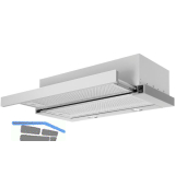 SOLIDO Flachschirmhaube FH 662 100 E Edelstahl
