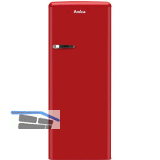 AMICA Retro Stand-K�hlschrank KSR 364 150 R mit Gefrierfach Rot