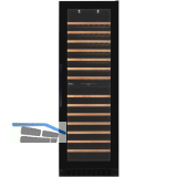 AMICA Einbau/Stand-Weink�hlschrank WK 348 100-1 S Schwarz, 1850 mm
