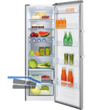 AMICA Stand-K�hlschrank VKS 358 150 E Edelstahl-Effekt