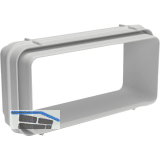 OPTIMAIRO Flachkanalverbinder 111 x 54 Kunststoff wei�