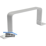 OPTIMAIRO Flachkanalhalter 111 x 54 Kunststoff wei�