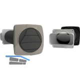 OPTIMAIRO Thermo-Mauerkasten Aeroboy Eco 175 x 80 Kunststoff anthrazit/grau