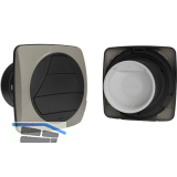 OPTIMAIRO Thermo-Au�engitter Aeroboy Eco NW 150 Kunststoff anthrazit/grau