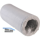 OPTIMAIRO Flexschlauch NW 100 Kunststoff wei�