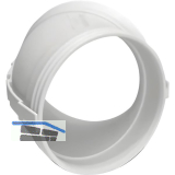 OPTIMAIRO Rundrohrbogen 45� NW 150 Kunststoff wei�