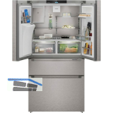 LIEBHERR French Door K�hl-Gefrierkombination MBsddi 9528, SmartSteel/Silber