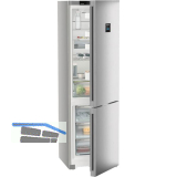 LIEBHERR Stand-K�hl-Gefrierkombination CNsfc 574i-22 Silber -