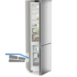 LIEBHERR Stand-K�hl-Gefrierkombination CBNsfc 57vi Silver -
