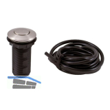 INSINKERATOR Luftschalter 75430 Edelstahl