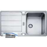 SOLIDO 2D-Sp�le HDX 214, 860 x 510 mm Edelstahl, reversibel