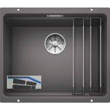 BLANCO Unterbau-Sp�le Etagon 500-U, Felsgrau