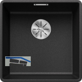 BLANCO fl�chenb�ndige Sp�le Subline 400-F, Silgranit Anthrazit