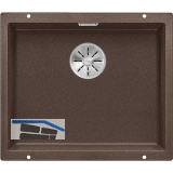 BLANCO Unterbau-Sp�le Subline 500-U, Cafe