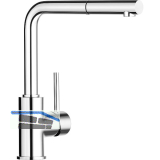 BLANCO K�chenarmatur Mila-S 519810 druckfest Chrom