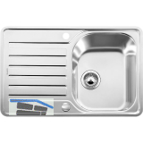 BLANCO 2D-Sp�le Lantos 45 S-IF Compact Edelstahl, reversibel