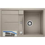 BLANCO Einbausp�le Metra 45 S mit Drehknopfgarnitur Tartufo, reversibel