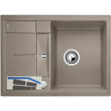 BLANCO Einbausp�le Metra 45 S Compact Tartufo mit Drehknopfgarnitur, reversibel