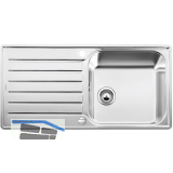 BLANCO 2D-Sp�le Lantos XL 6 S-IF Edelstahl, reversibel