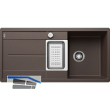 BLANCO Einbausp�le Metra 6 S Cafe mit Drehknopfgarnitur, reversibel