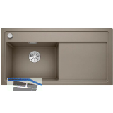 BLANCO Einbausp�le Zenar XL 6 S Tartufo, Tropfteil rechts