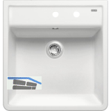BLANCO Sp�lstein Panor 60 (2 Bohrungen), Kristallwei�