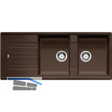 BLANCO Einbausp�le Zia 8 S ohne Drehknopf Cafe, reversibel