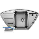 BLANCO 2D-Ecksp�le Lantos 9 E-IF Edelstahl