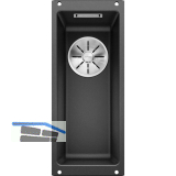 BLANCO Unterbau-Sp�le Subline 160-U, Anthrazit