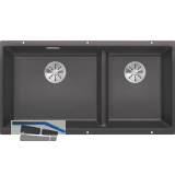 BLANCO Unterbau-Sp�le Subline 480/320-U, Felsgrau
