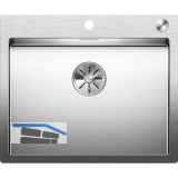 BLANCO 2D-Sp�le Claron 550-IF/A Edelstahl