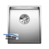 BLANCO 2D-Sp�le Claron 340-IF Edelstahl