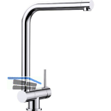 BLANCO K�chenarmatur Laressa-F 521545 Vorfenstermontage druckfest Chrom