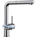 BLANCO K�chenarmatur Linus-S 517184 druckfest Edelstahl geb�rstet