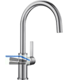 BLANCO K�chenarmatur Candor 523120 druckfest Edelstahl geb�rstet