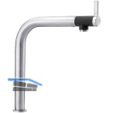 BLANCO K�chenarmatur Vonda 518435 druckfest Edelstahl geb�rstet