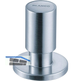 BLANCO Zugknopf Messing Edelstahl Finish