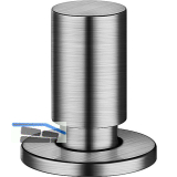 BLANCO Zugknopf Edelstahl geb�rstet