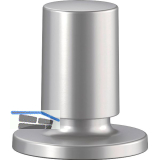 BLANCO Zugknopf Edelstahl seidenmatt